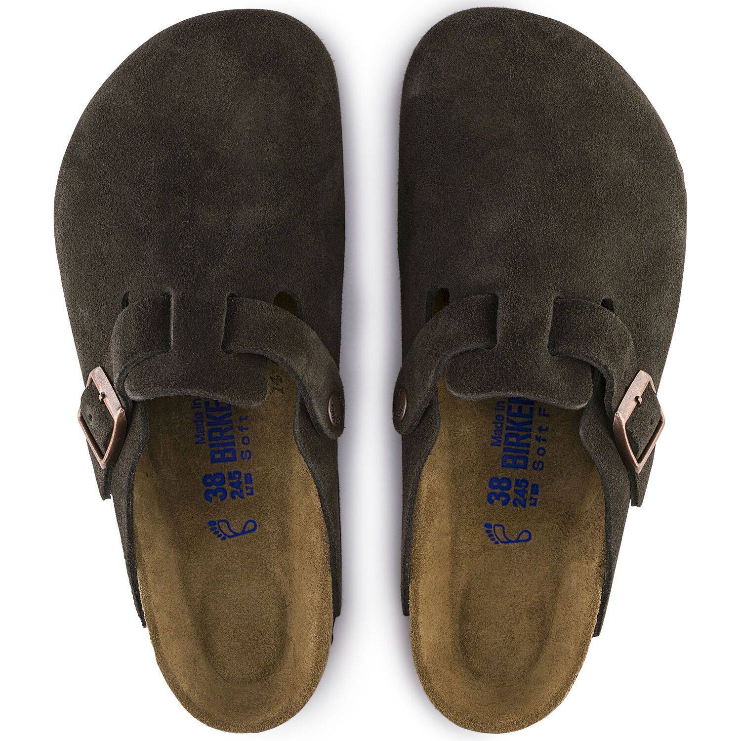 Birkenstock Boston Mocha Suede Sandal 0660461/0660463 – Orleans