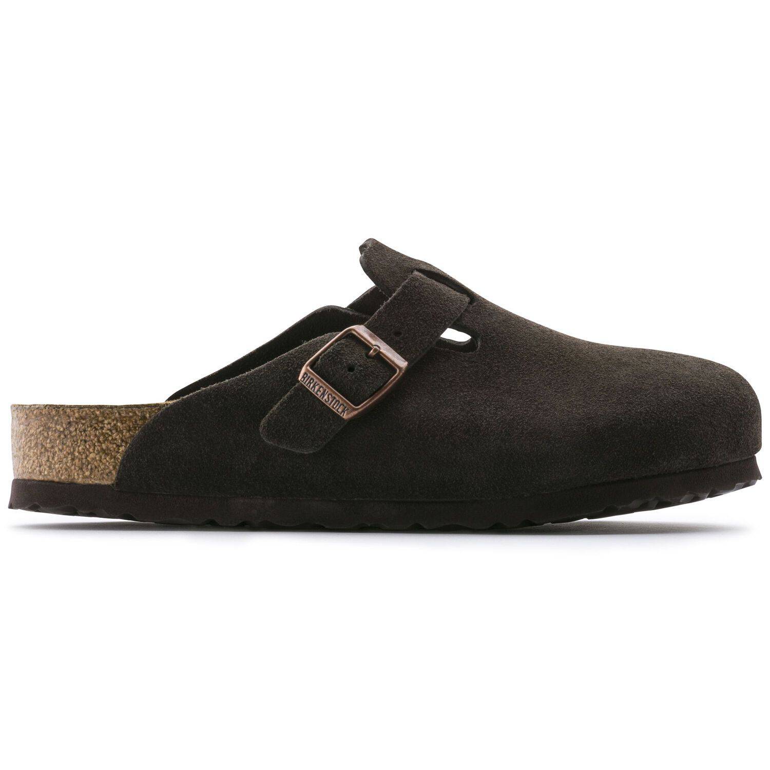 Birkenstock Boston Mocca Suede Sandal Soft Footbed 0660461/0660463