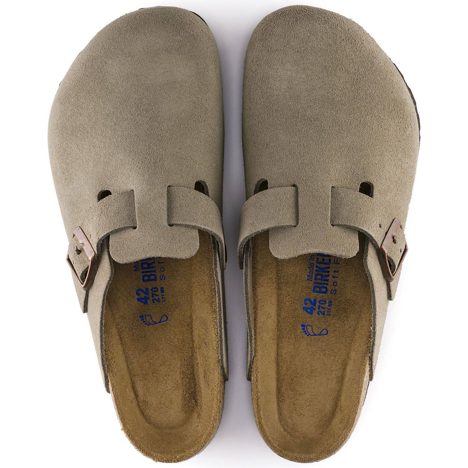 Birkenstock Boston Clog (Taupe) – Orleans Shoe Co.