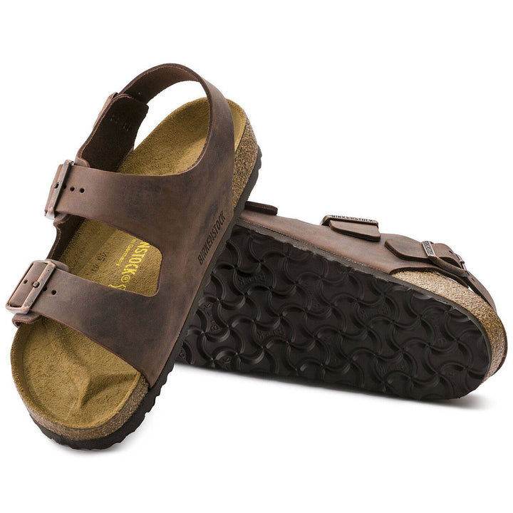 Unisex Milano Habana Original footbed  Sandal - Orleans Shoe Co.