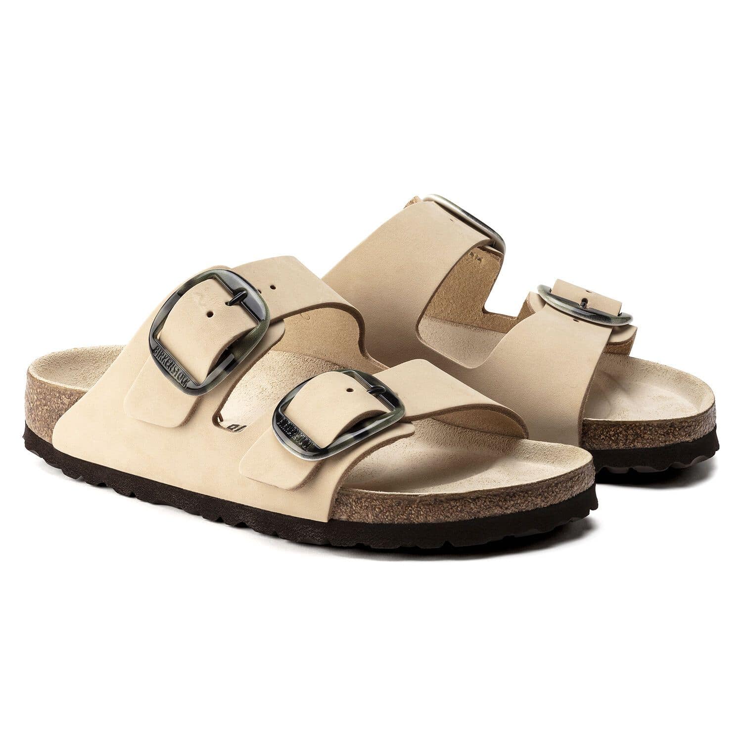 靴 BIRKENSTOCK ARIZONA BIG BUCKLE 39 Arizona Big Buckle Nubuck Leather Faded Purple | BIRKENSTOCK