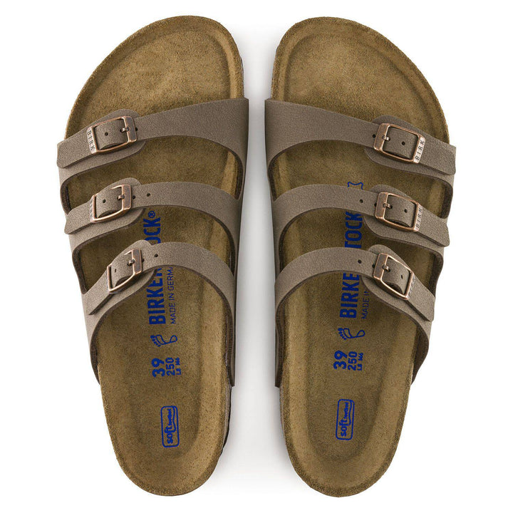 Florida Mocha Birkibuc Soft Footbed - Orleans Shoe Co.