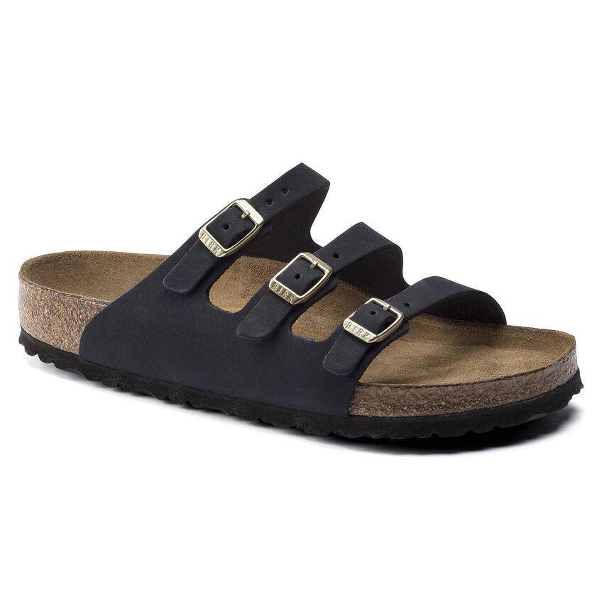 Florida Soft Footbed Midnight Nubuck - Orleans Shoe Co.