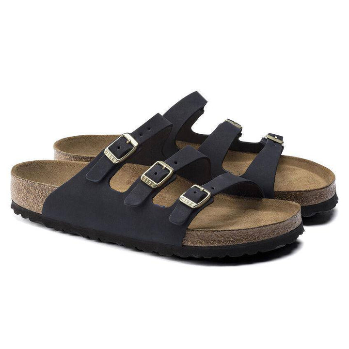 Florida Soft Footbed Midnight Nubuck - Orleans Shoe Co.