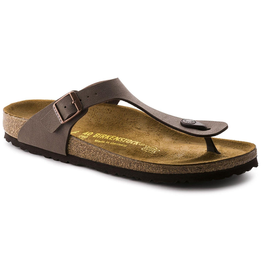 Gizeh Mocha Birkibuc Sandal - Orleans Shoe Co.