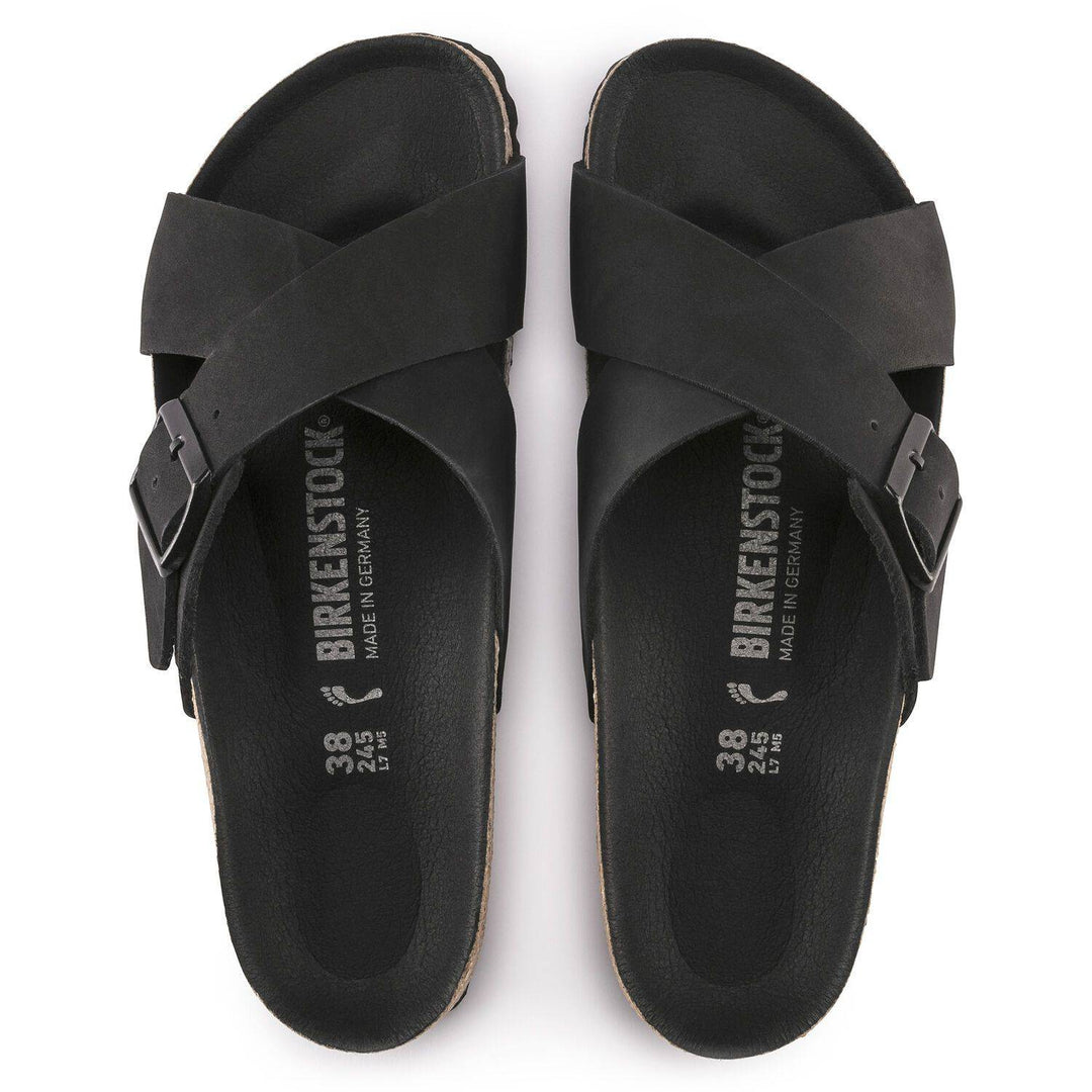 Siena Black Nubuck - Orleans Shoe Co.