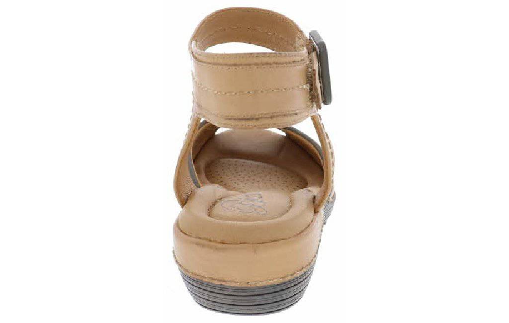 Women's Addison Natural Brown Sandal - Orleans Shoe Co.