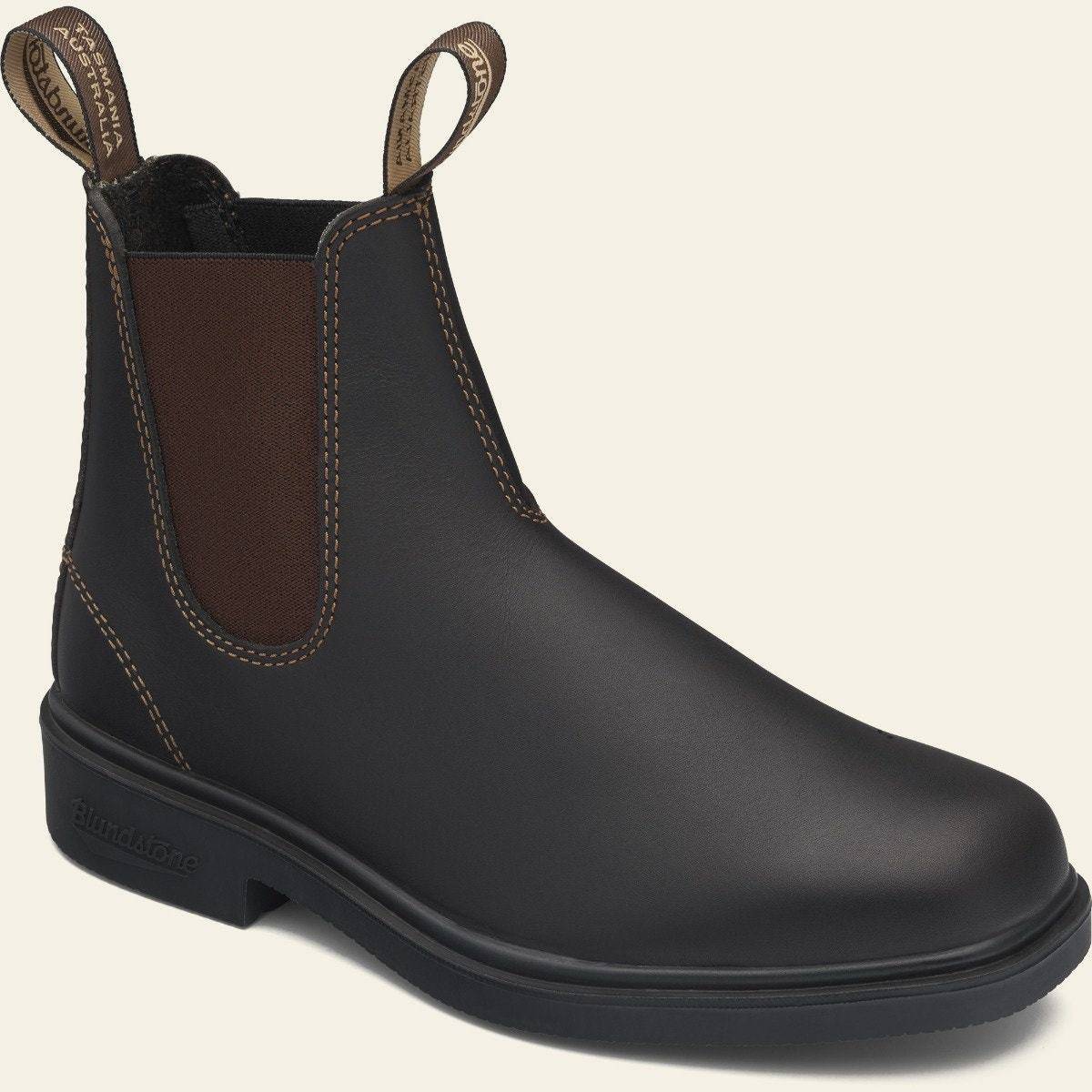 Blundstone chisel toe stout brown on sale