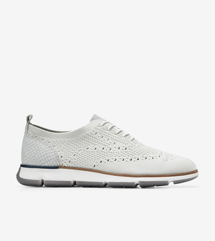 Women's Cole Haan Zerogrand Stitchlite Oxford Oyster - Orleans Shoe Co.