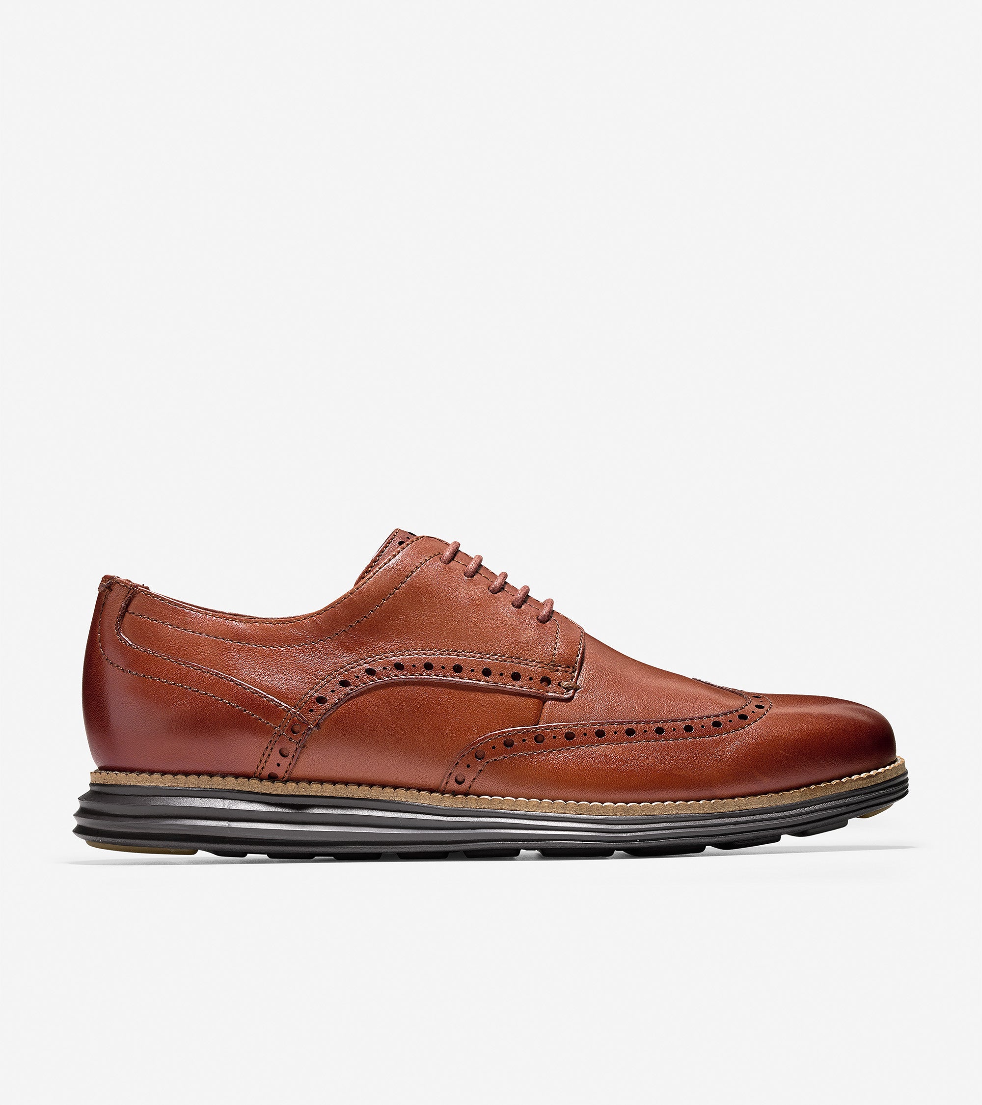 Cole Haan Men's Original Grand Wingtip Oxford Woodbury Java