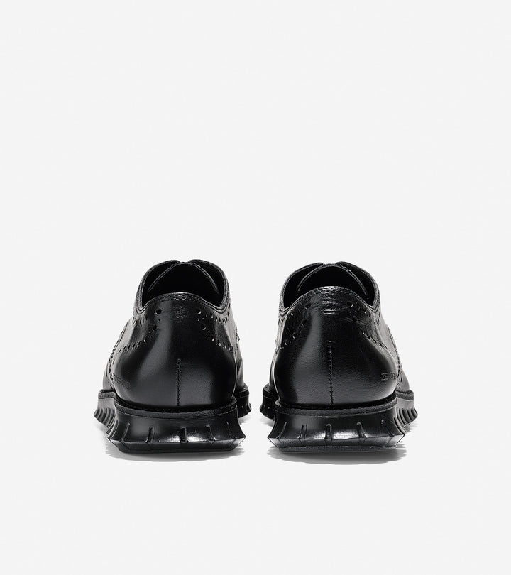 Men's Zerogrand Wingtip Oxford Black - Orleans Shoe Co.