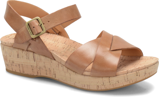 Myrna 2.0 Brown (Golden Sand) Sandal - Orleans Shoe Co.