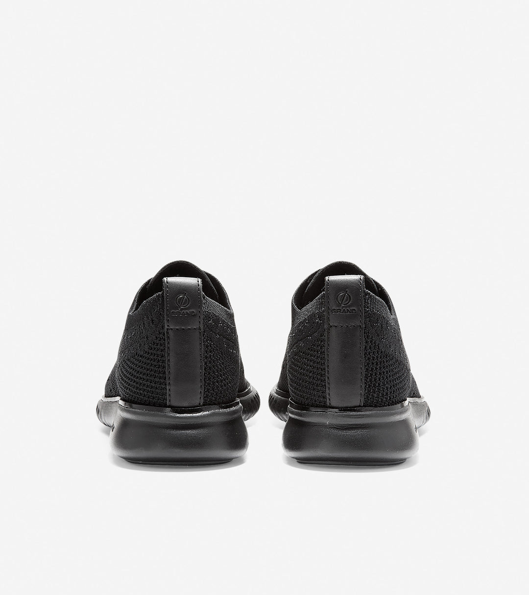 Men's 2 Zerogrand Wingtip Oxford Black Stitchlite/Black - Orleans Shoe Co.