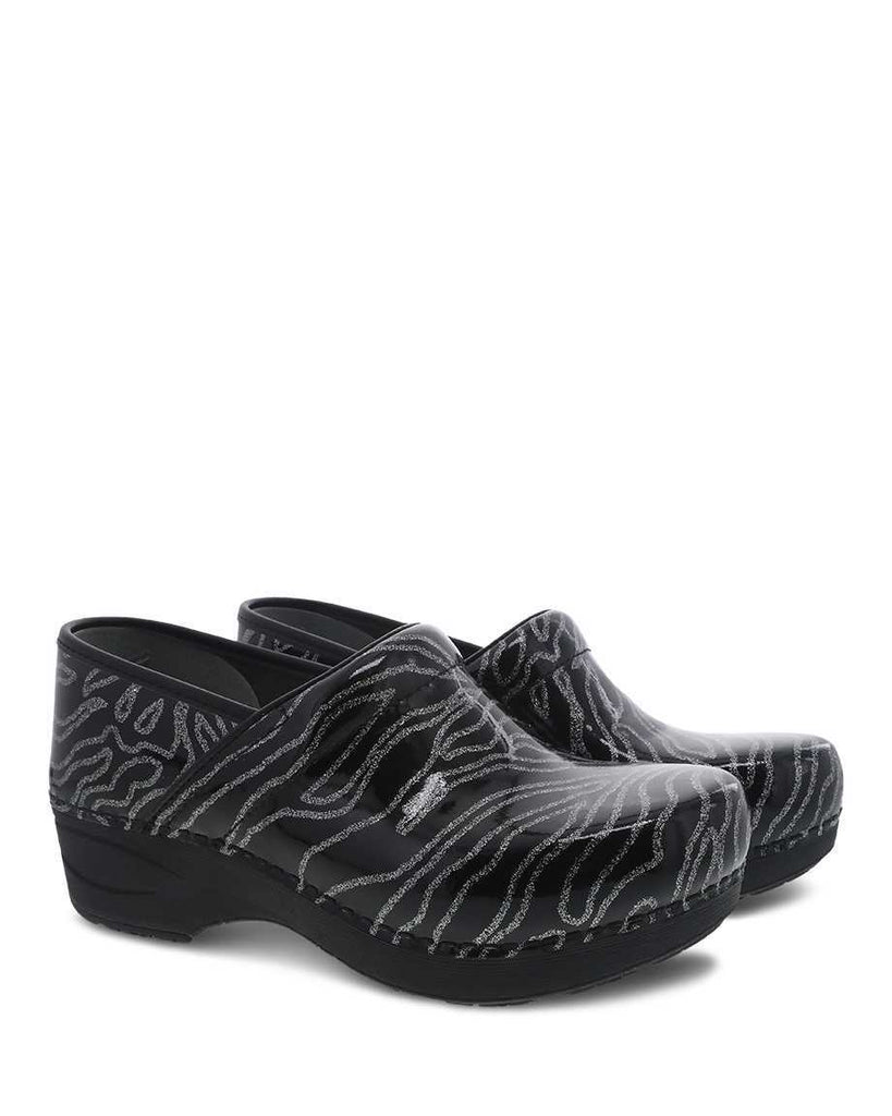 Dansko Women's XP 2.0 Patent Glitter Waves – Orleans Shoe Co.