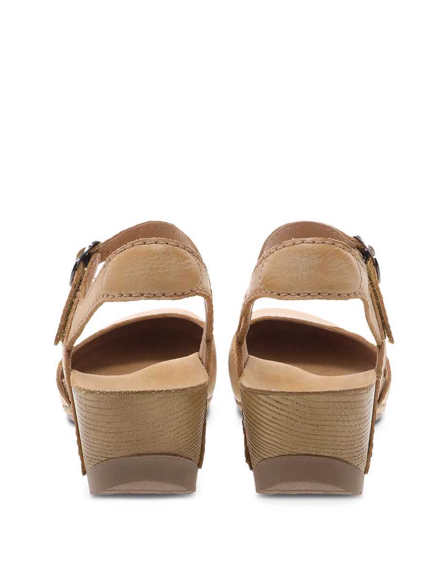 Dansko Women's Tiffani Milled Burnished Tan - Orleans Shoe Co.