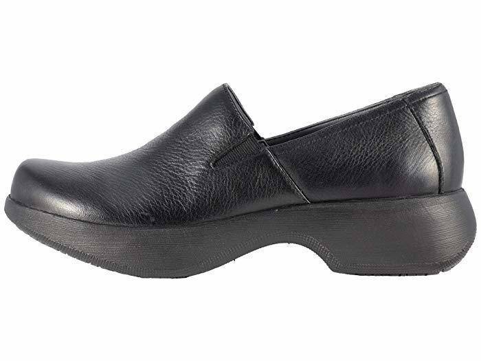 Women's Winona Black Milled Nappa Clog - Orleans Shoe Co.