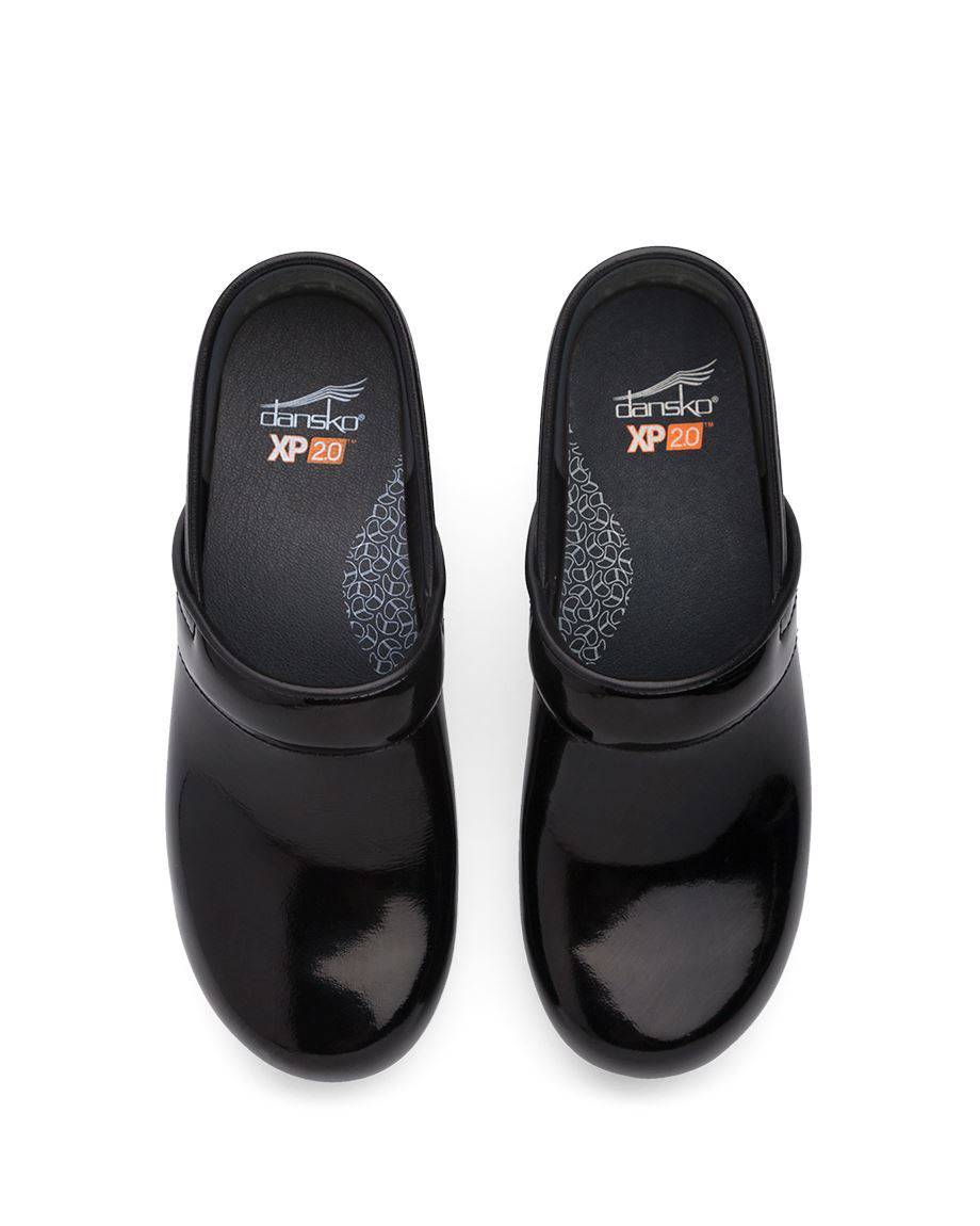 Women's XP 2.0 Black Patent Clog - Orleans Shoe Co.
