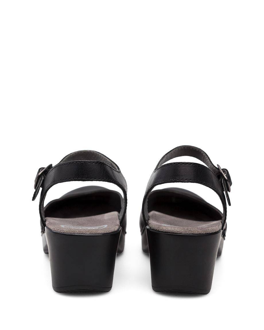 Sam Black Soft Sandal - Orleans Shoe Co.