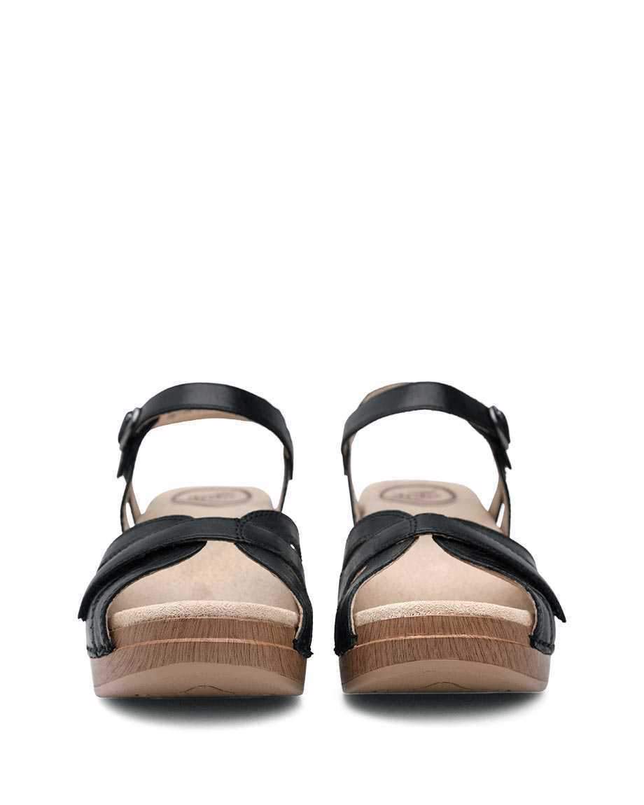 Season Black Sandal - Orleans Shoe Co.