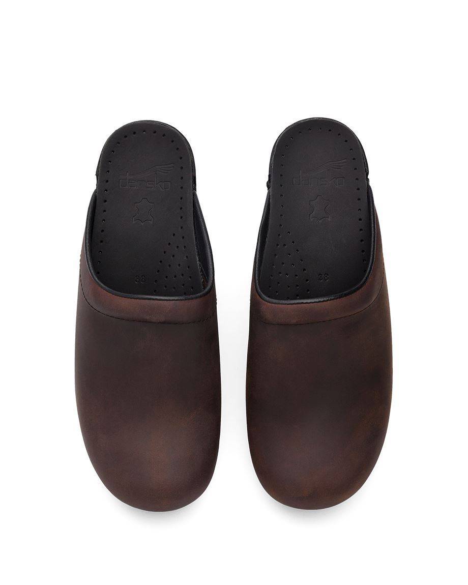 Sonja Oiled Leather Antique Brown - Orleans Shoe Co.
