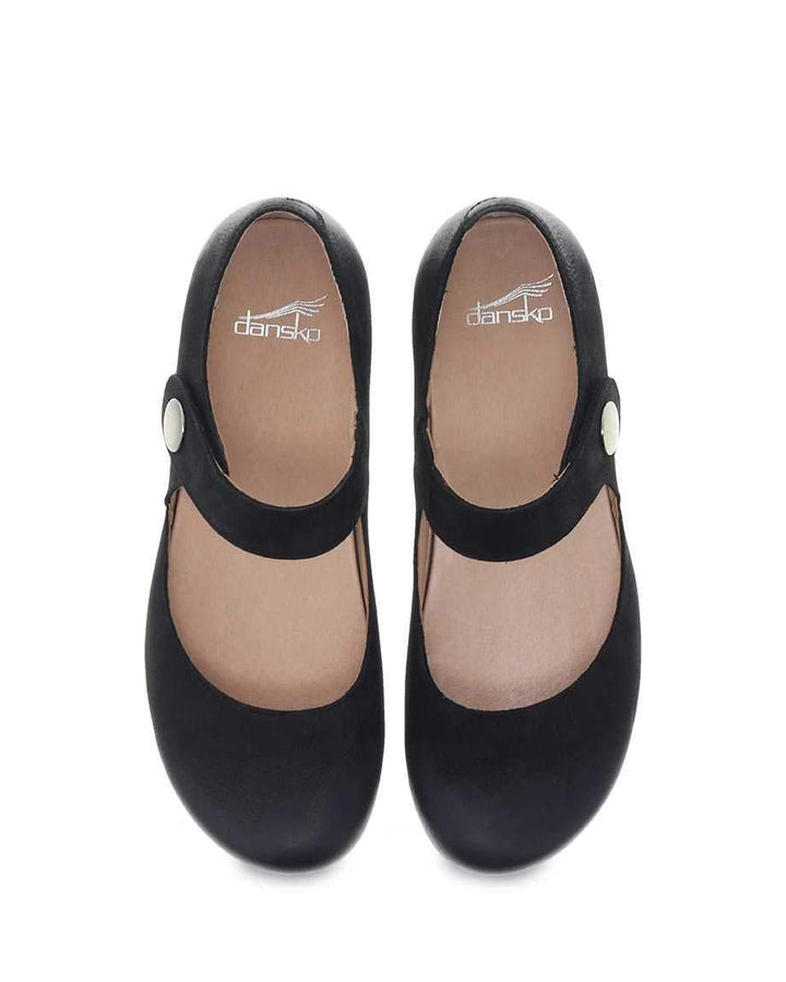 Women's Beatrice  Black Clog - Orleans Shoe Co.