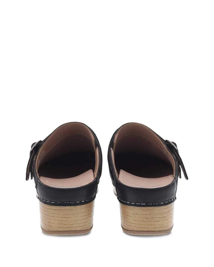women's Dansko Berry Black Clog - Orleans Shoe Co.