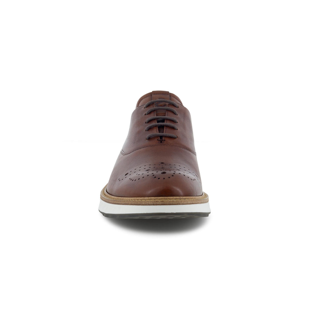 Men's Ecco St. 1 Hybrid Oxford Wing Shoe Cognac - Orleans Shoe Co.