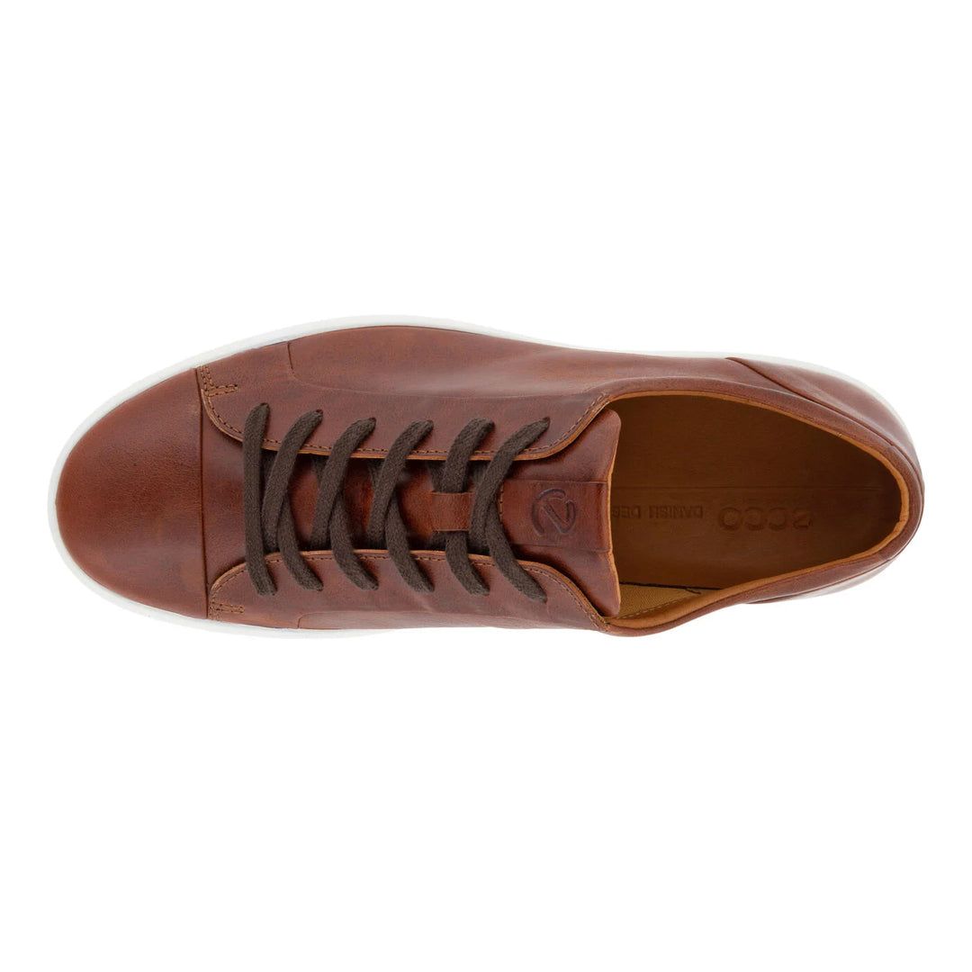 Ecco Men's Soft 7 Sneaker Cognac - Orleans Shoe Co.