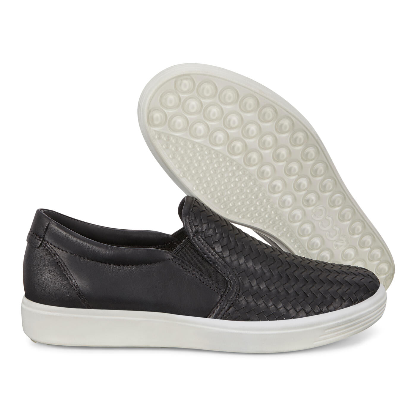 Ecco womens soft 2024 7 woven slip on