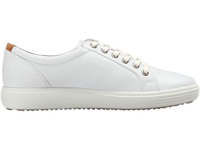 Women's Soft 7 White Lace Up Sneakers - Orleans Shoe Co.