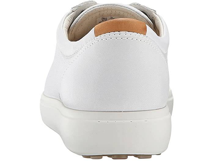 Ecco Women's Soft 7 White Lace Up Sneakers 43000301007 – Orleans