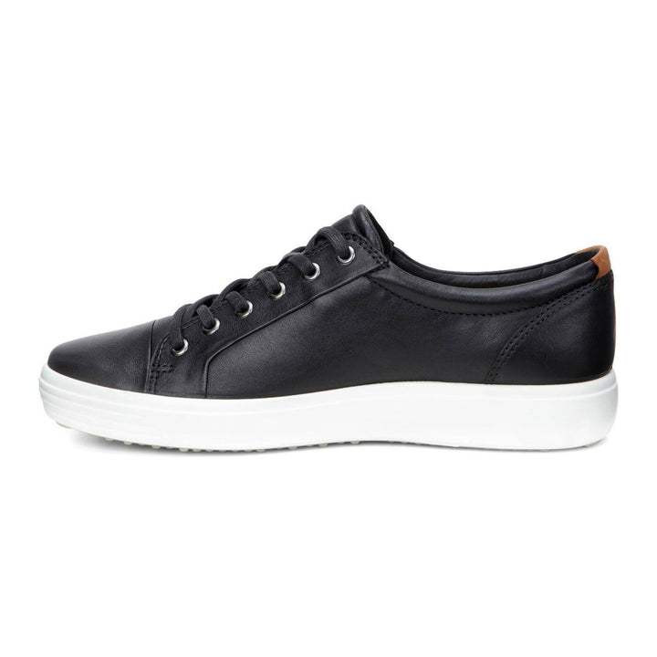Men's Soft 7 Black Lace up Sneaker - Orleans Shoe Co.