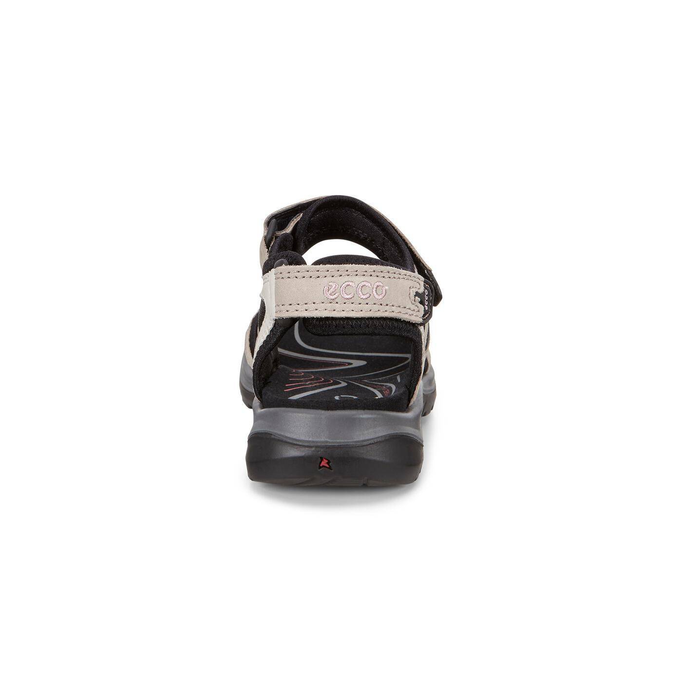 Ecco Leather Sandals | Leather sandals, Block heels sandal, Black leather  sandals