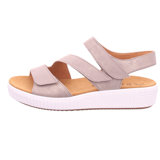 Gabor White Leather Wedge Sandals | Shop online @ Nozomi