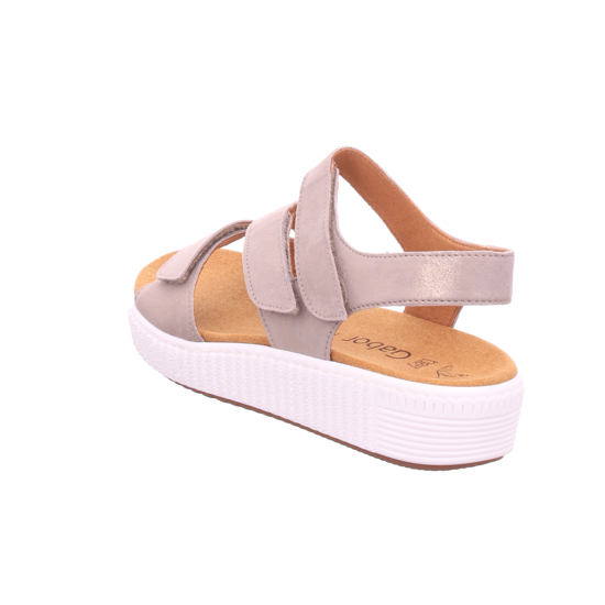 Gabor 2272351 White / Silver - Free delivery | Spartoo NET ! - Shoes Sandals  Women USD/$96.00