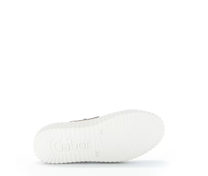 Women's Gabor Sneaker 93.200.11 Dreamvelour Kiesel - Orleans Shoe Co.
