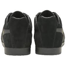Men’s Harrier Suede Black/Black/ Black - Orleans Shoe Co.