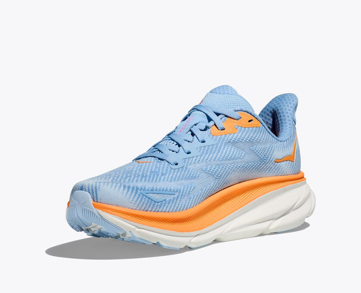 Hoka Women’s Clifton 9 Airy Blue Ice Water - Orleans Shoe Co.