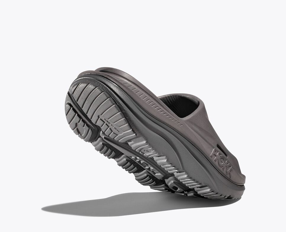 Hoka One One Unisex Ora Recovery Slide 3 Grey Grey – Orleans Shoe Co.