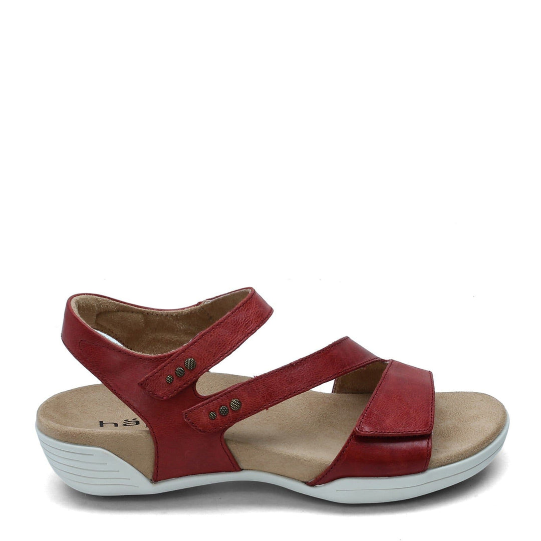 Women's Denia Red Sandal - Orleans Shoe Co.