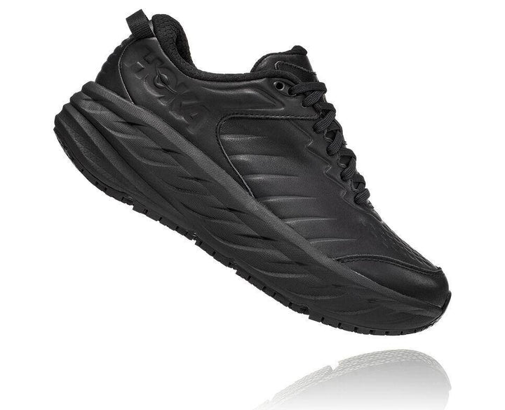 Men's Black Bondi SR Non Slip Shoes - Orleans Shoe Co.