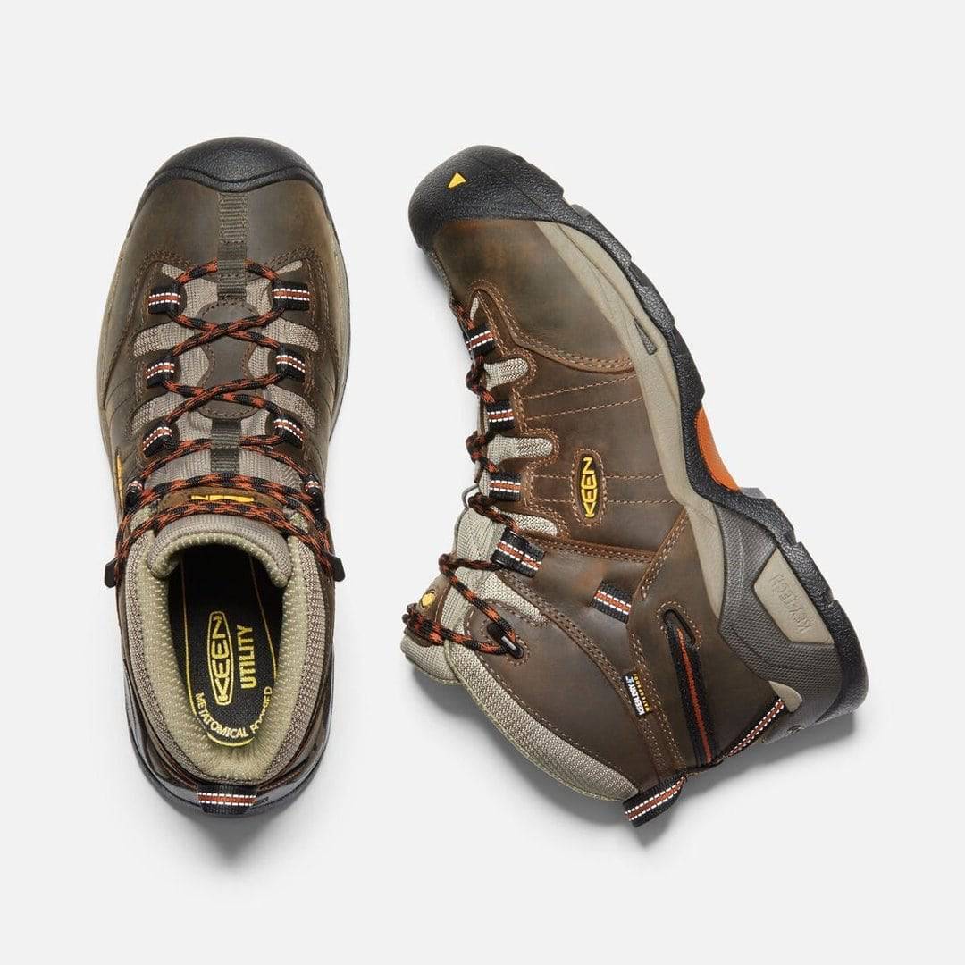 Detroit XT Mid Soft Toe Waterproof Black Olive/ Brown - Orleans Shoe Co.