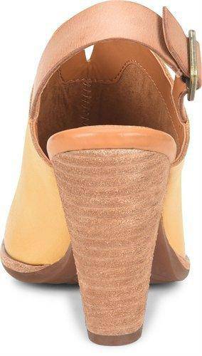 Women's Janelle Yellow Slingback Heel - Orleans Shoe Co.