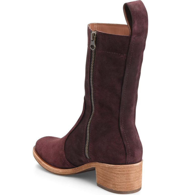 Women's Jewel Burgundy Suede Boot - Orleans Shoe Co.