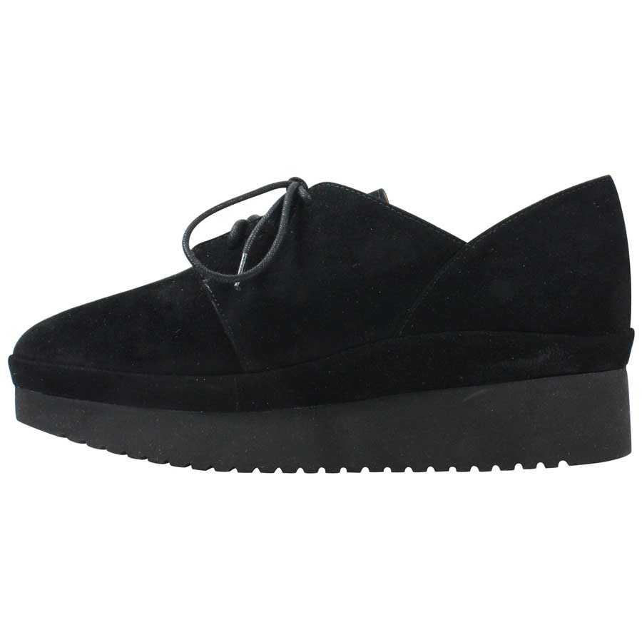 Women's Adolphus Black Suede Sandal - Orleans Shoe Co.