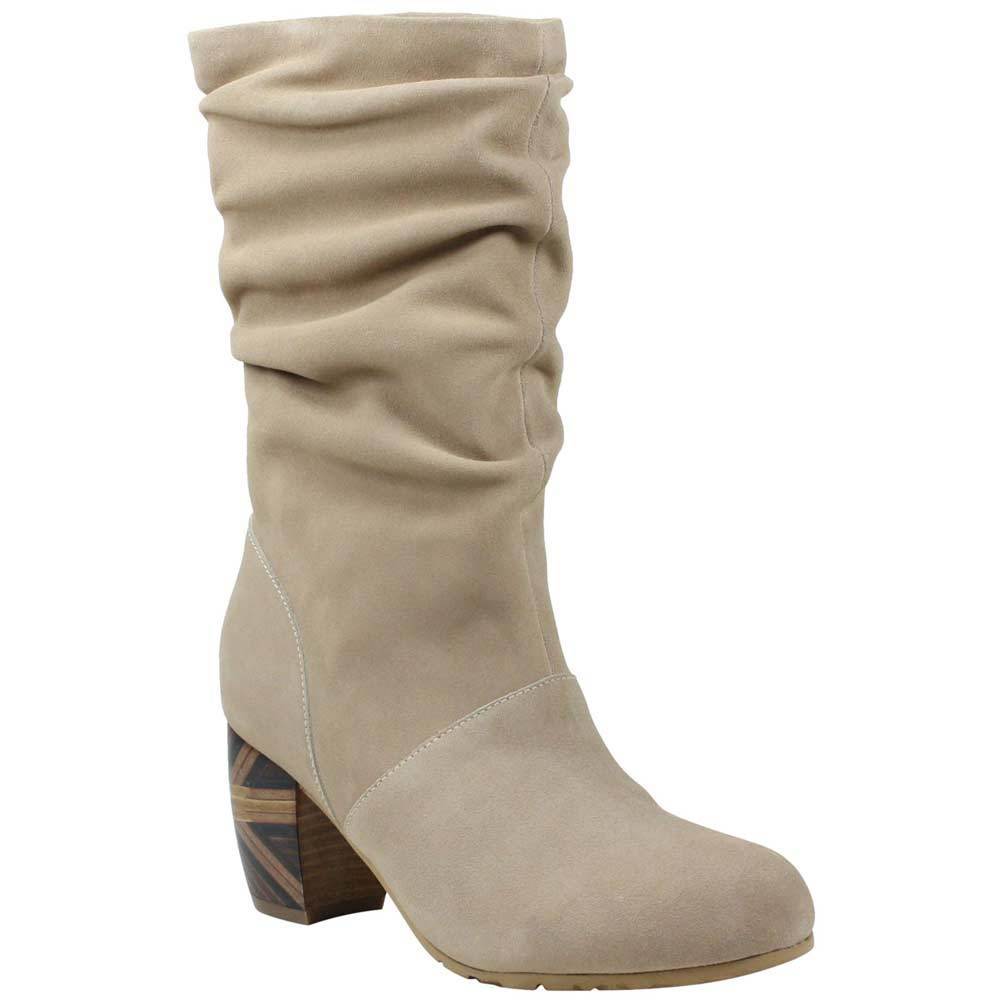 Women's Pamby Taupe Boot - Orleans Shoe Co.