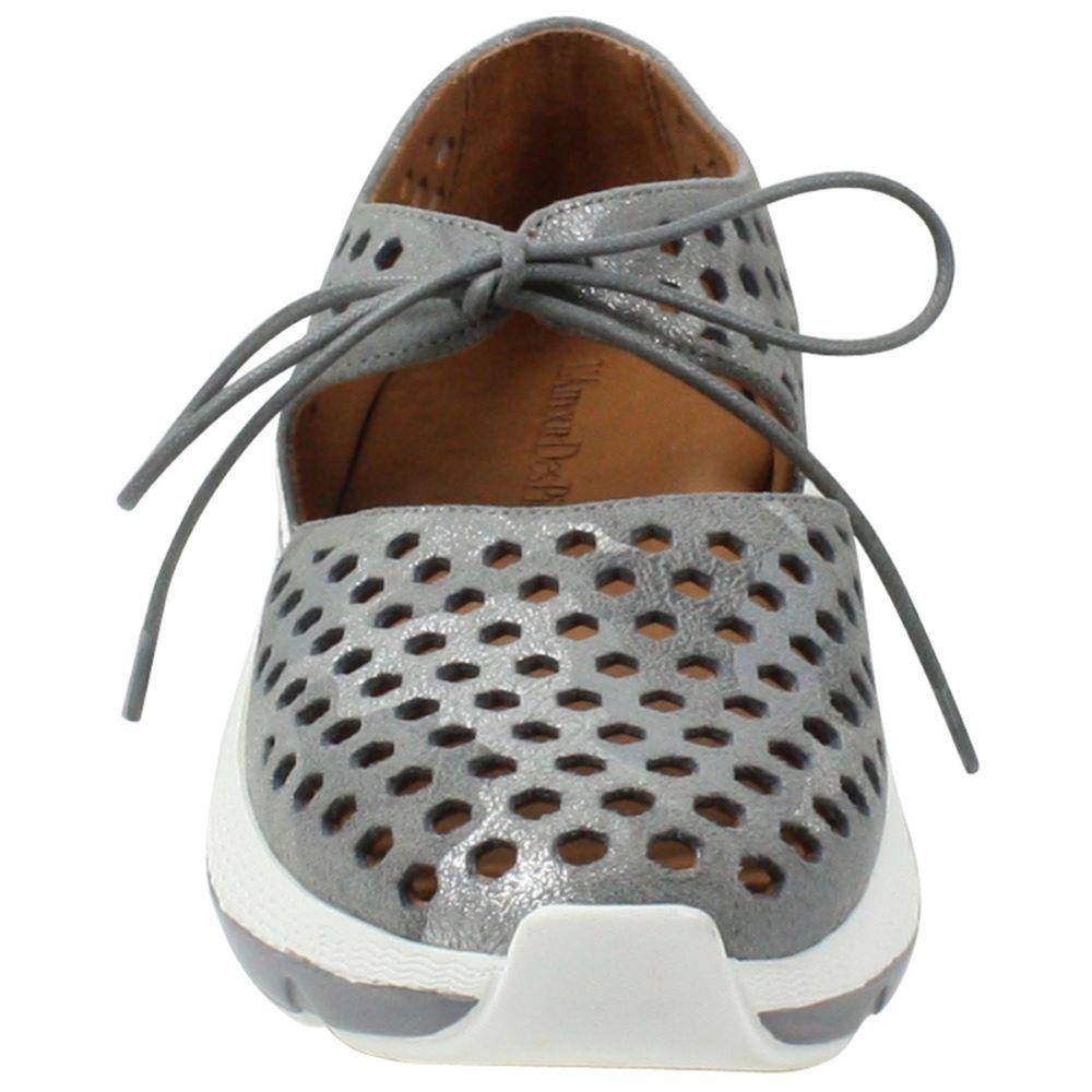 Women's Himar Grey Kid Suede Sneaker - Orleans Shoe Co.
