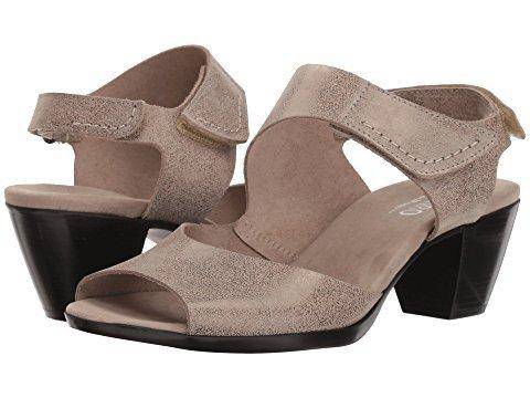 Women's Fabiana Silver Metallic Nubuck Sandal - Orleans Shoe Co.