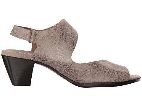 Women's Fabiana Silver Metallic Nubuck Sandal - Orleans Shoe Co.