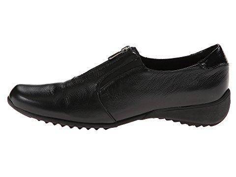Womens Berkley Black Leather Slip On - Orleans Shoe Co.